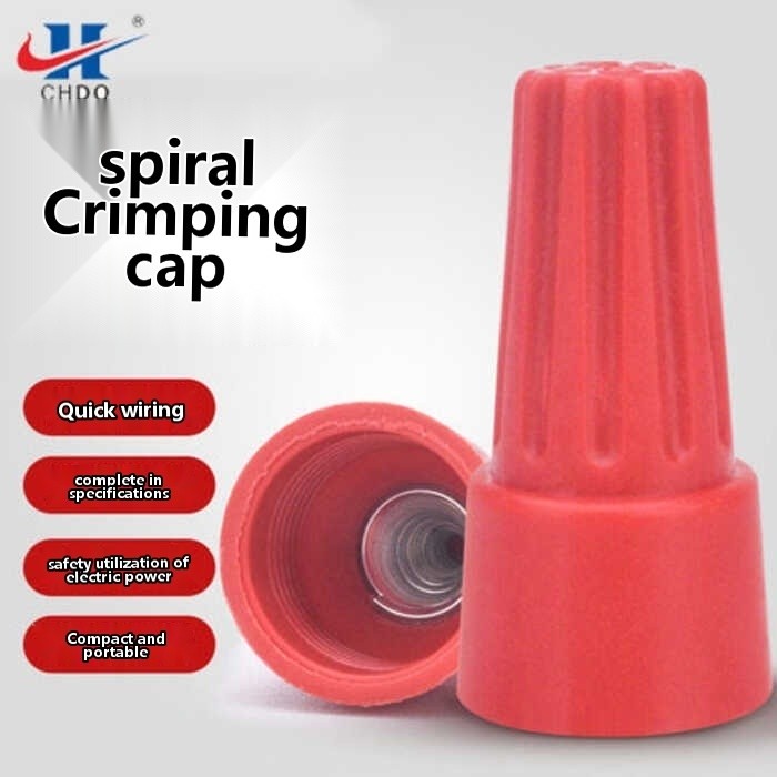 P1 Wiring Cap Spiral Wiring Cap Spring Screw Terminal Head Rotating ...