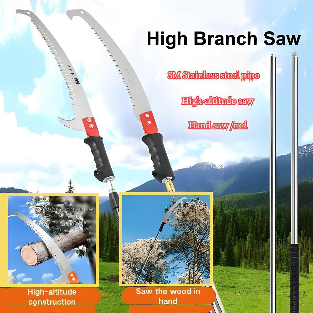 High-Branch Pole Pruning Branch Shear Saw High Altitude Prunning Shears ...