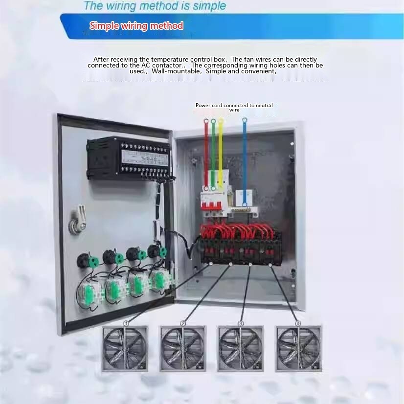 Livestock Breeding Temperature Control Box Greenhouse Temperature ...
