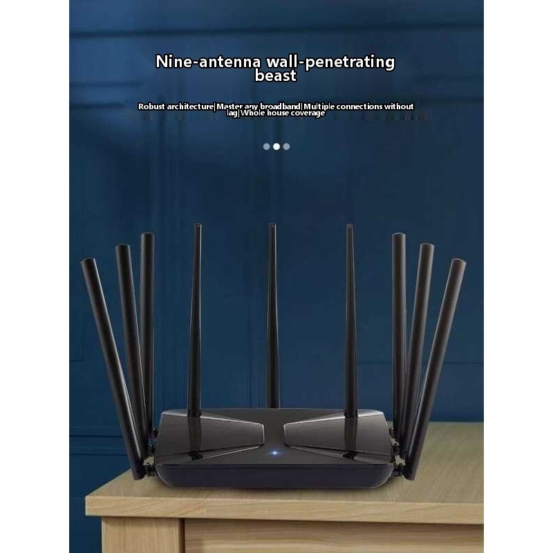 Router Home Gigabit Speed Wireless WiFi 6 Wall Penetrating Hari 2100M ...