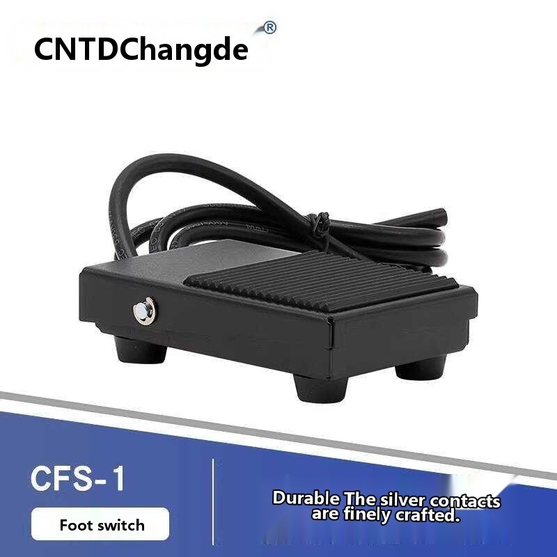 CNTD Changde CFS-1 Foot Switch 10A 250VAC 1A 1B Open One Close Multiple ...