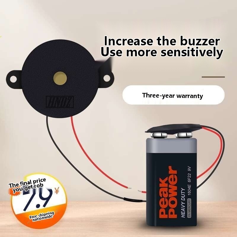 On/off test buzzer, multimeter, 9V battery, network data check, line ...