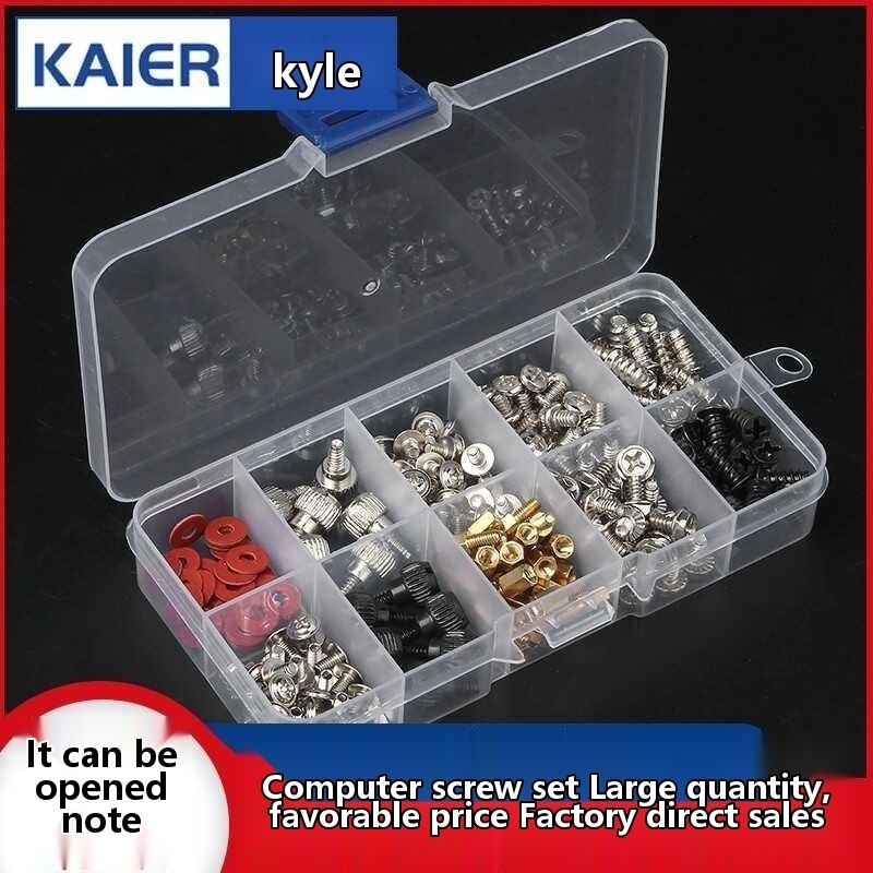 Desktop Computer Screw Kit DIY Case Installation Motherboard SSD Solid ...