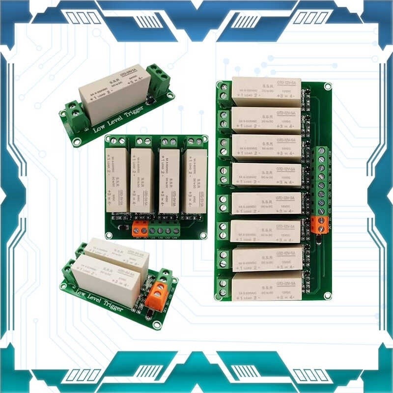 COD/1, 2, 4, and 8 low level triggered solid-state relay modules, DC ...