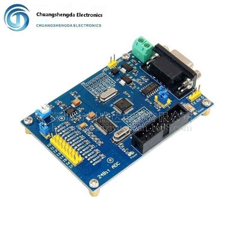 ADS1256 24 bit AD high-precision acquisition module 24 bit ADC ...