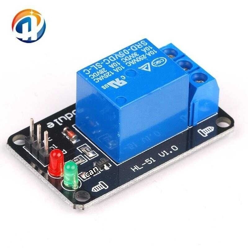 1 relay module 5V, 1 relay driver module microcontroller control board ...