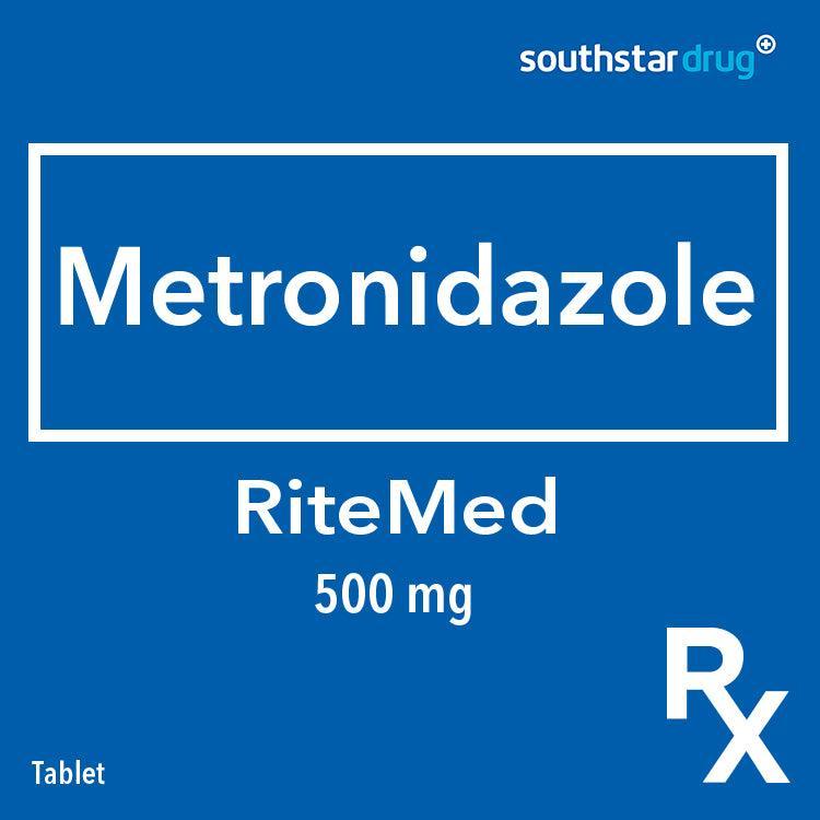 Rx: RiteMEd Metronidazole 500mg Tablet | Shopee Philippines