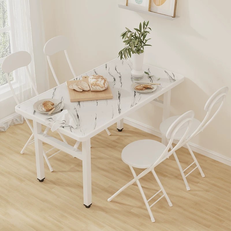 Folding Table Frame Long Table Double Layer Table Frame Iron Frame ...