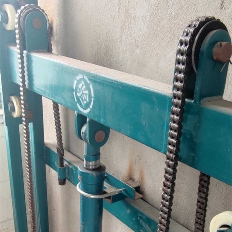 Chain Sprocket Lifting Hydraulic Lift H-Shaped Guide Pulley Groove ...