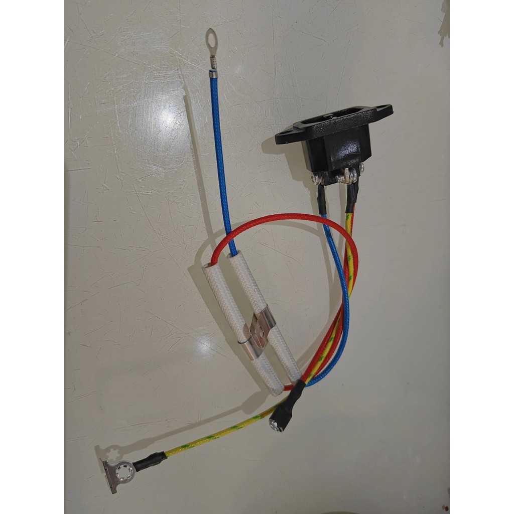 The Rongshida electric pressure cooker power socket, wiring, and fuse ...