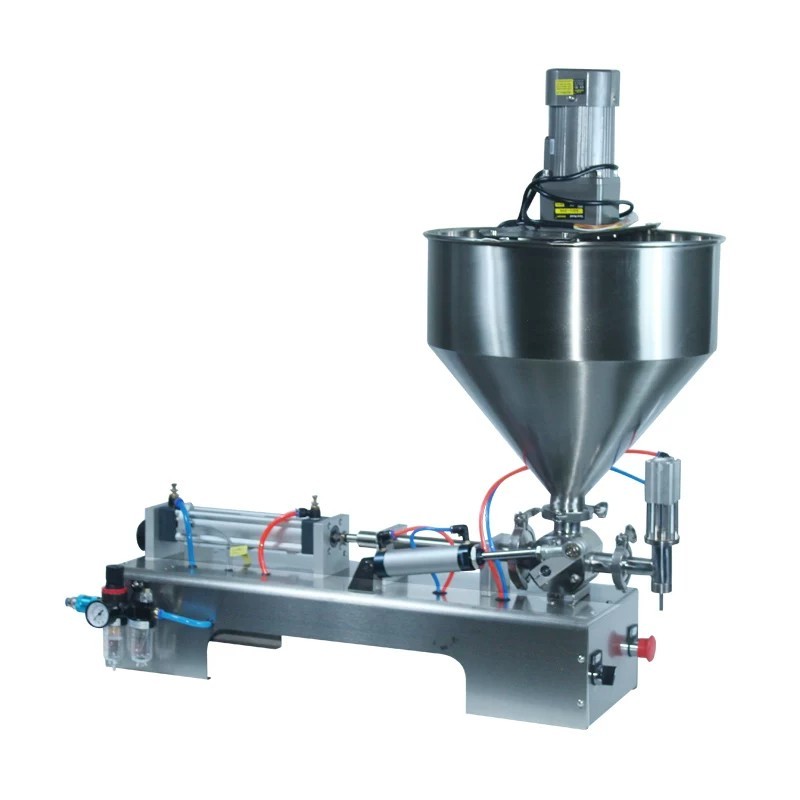 Mixing and Filling Machine, Food-Grade Quantitative Paste/Liquid Dual ...