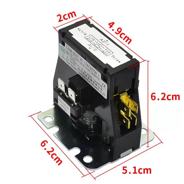 AC contactor CJX9B-25S/D suitable for AUX 1, 2, and 3 HP air ...