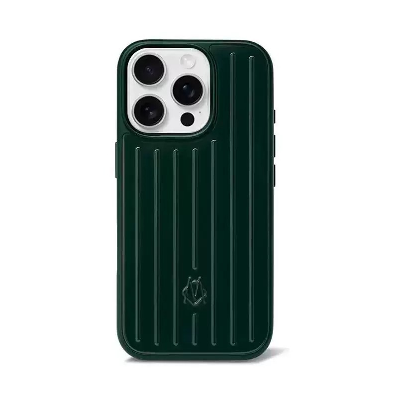RIMOWA iPhone16proダークグリーン New green magnetic wireless charging case for Rimowa iPhone 16 Pro