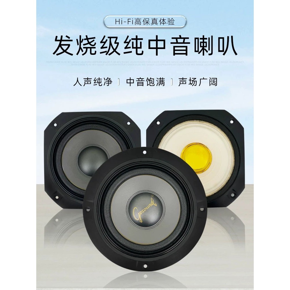 COD/High-fidelity HiFi speaker box upgrade for audiophiles: 5-inch pure ...