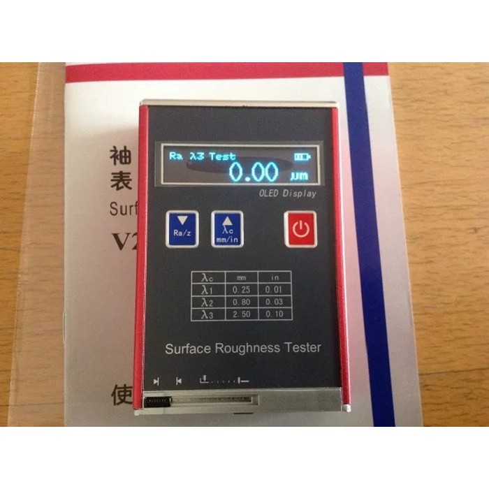 TR100/TR200 Portable Surface Roughness Tester: Mold, Metal, Glass, and ...