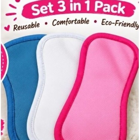 washable cloth pantyliner w/adhesive to stick in place(not moving ...