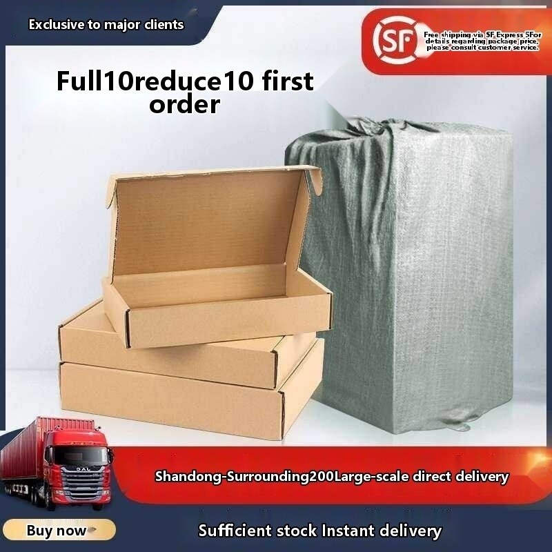 Airplane packaging with three layers of special cardboard boxes ...