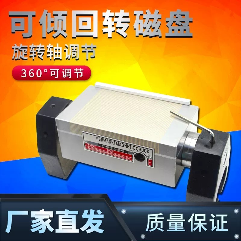 Grinding machine with tilting rotary disk, 360-degree rotating plane ...
