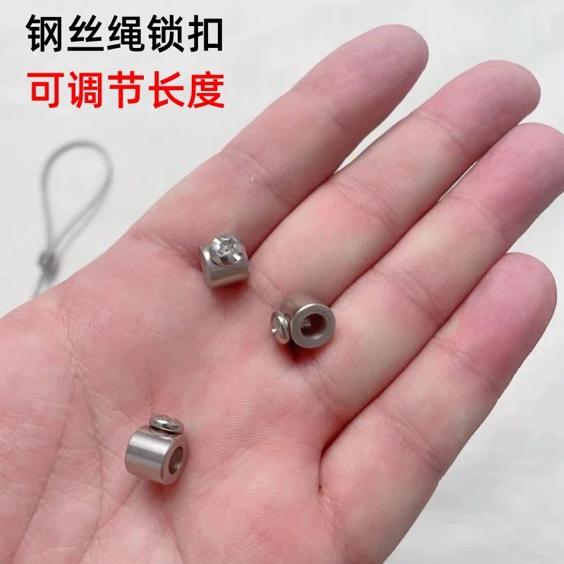 COD/ Steel wire rope clamp, locking clip, and wire locking device ...