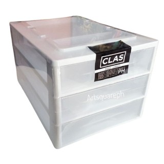 Clas 3 Layer Stackable Drawer Organizer I Long Bond Paper, A4 & Legal ...