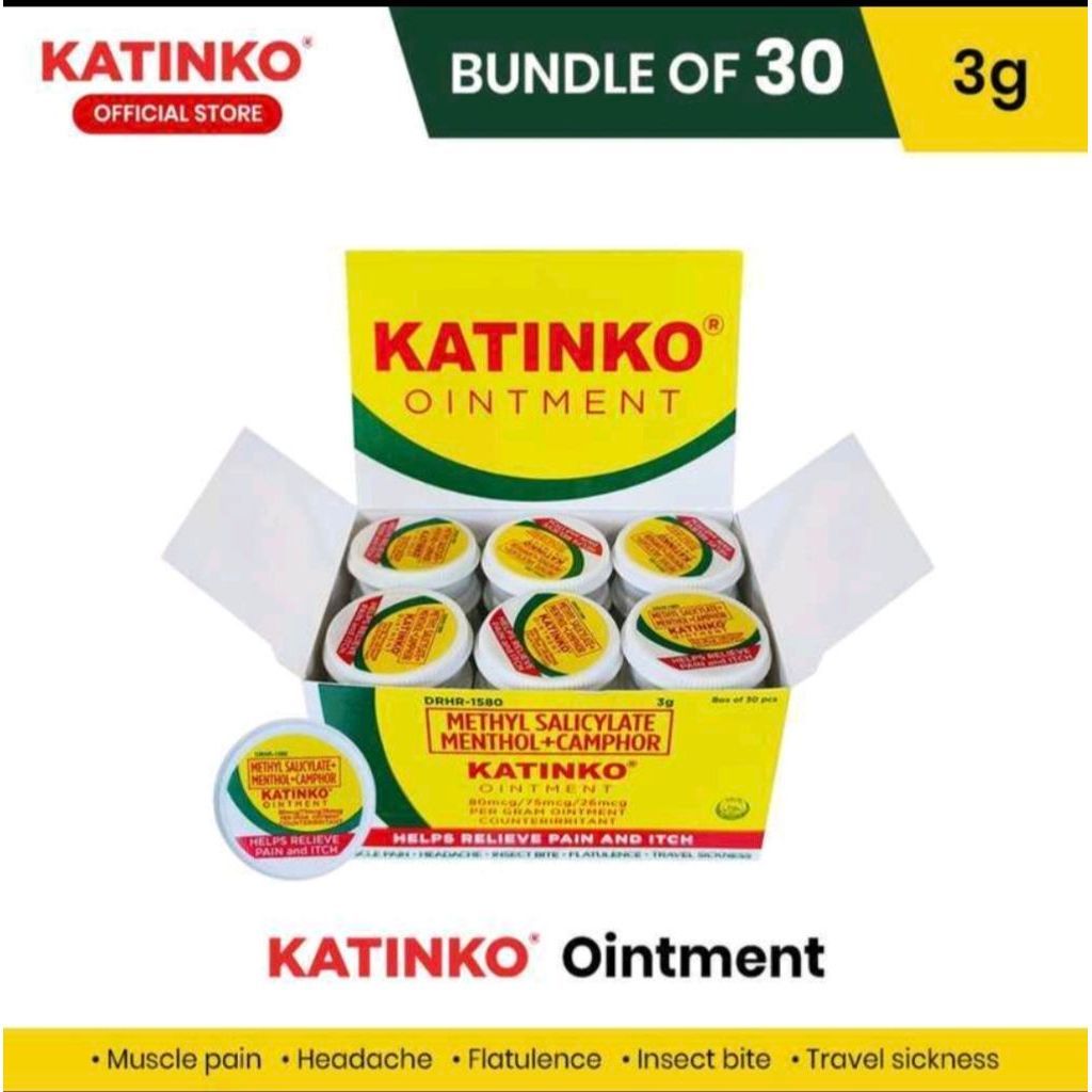 Katinko Ointment 3g Traypack | Helps Relief Pain and Itch - Stress ...