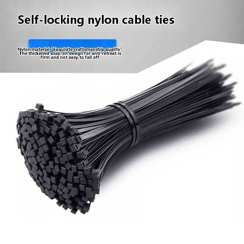 Anti-Freeze Self-Locking Nylon Fixer Plastic Tag Buckle Binding Rope ...