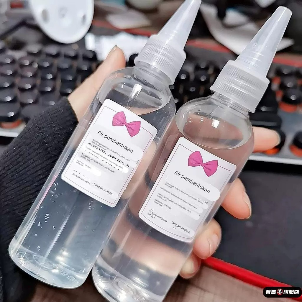 COD/ 100ml of non-toxic slime setting solution with colored borax ...