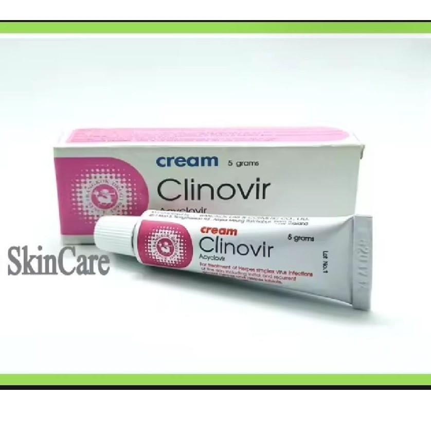 Clinovir Acyclovir Cream 5 grams Skin Care. | Shopee Philippines