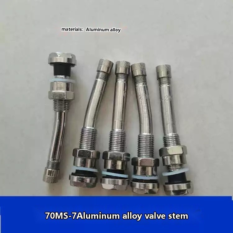 Aluminum alloy valve stem, 315/80R22.5 steel rim and wheel hub specific ...