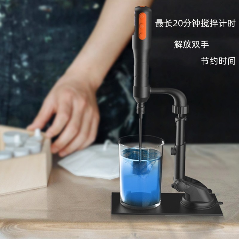 diy epoxy resin, silicone paint, automatic timing mixer, stirring rod ...