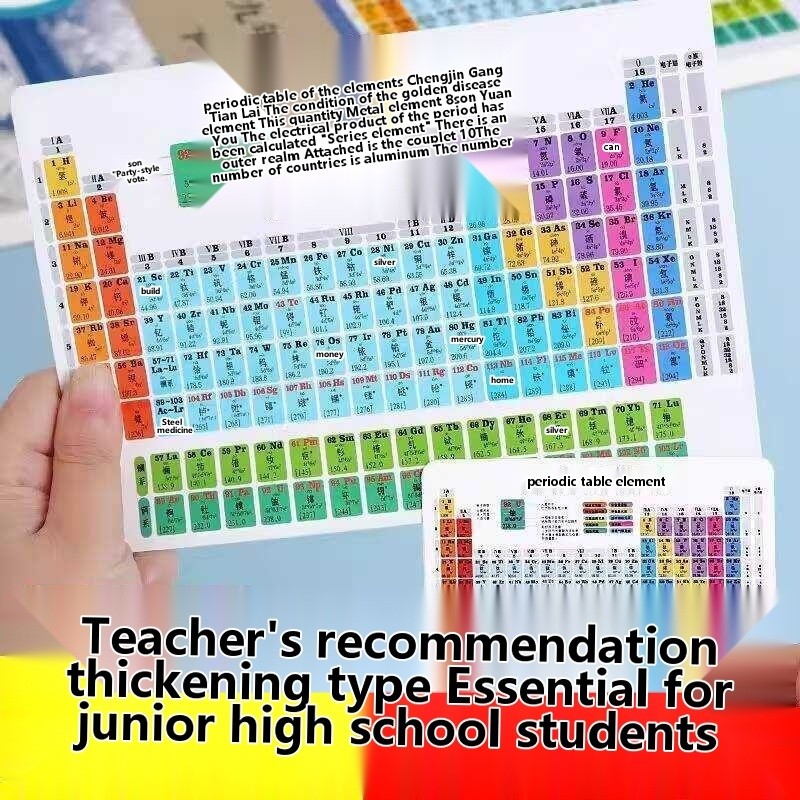 COD/Junior High School Students Essential Periodic Table Math Physics ...