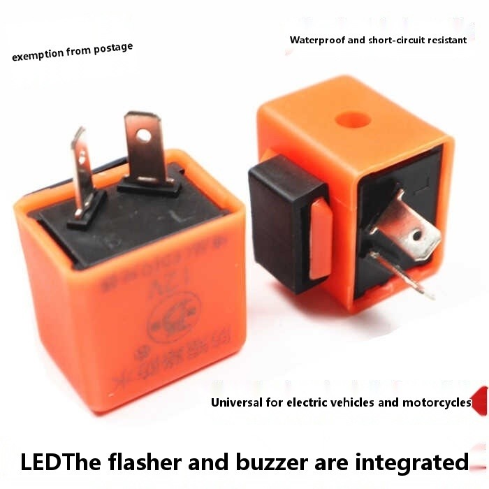 Motorcycle electric vehicle LED flasher, high-power 12V 48v60V72V turn ...