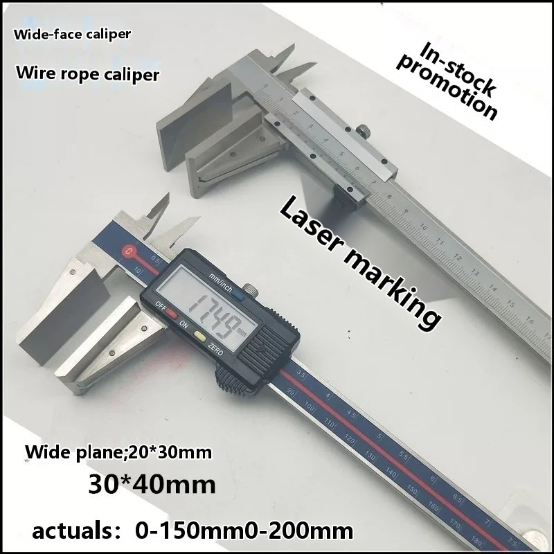 COD/High-precision wide-mouth digital vernier calipers, duckbill ...