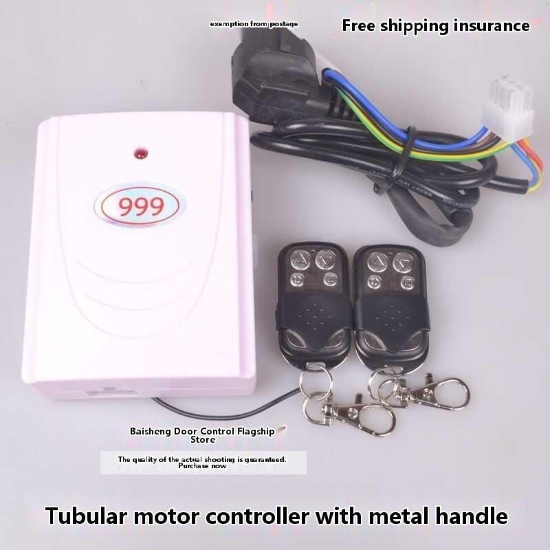 Garage 999 tube motor remote control receiver electric roller shutter ...