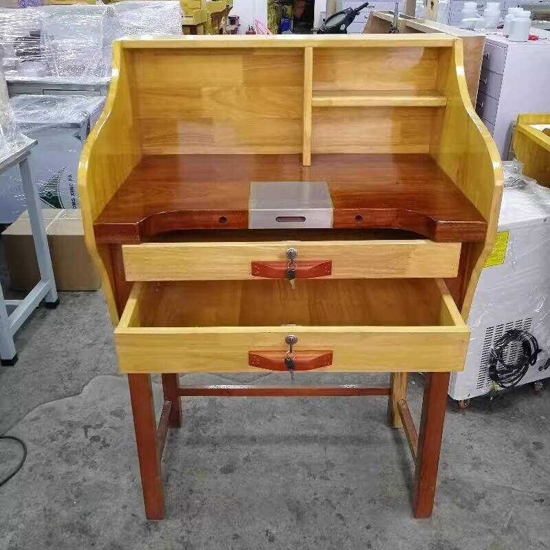 Metalworking Goldsmith Workbench, Wooden Stopper Casting Table ...