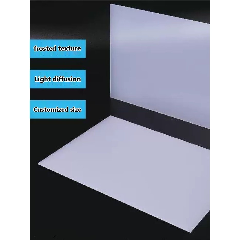 Hot⭐ Single-Sided Frosted PC Diffuser Board Uniform Light Board Acrylic ...