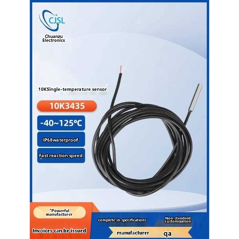 Chicory Ntc Sensor 10K3435 Probe Thermistor Single Temrature Stainless ...