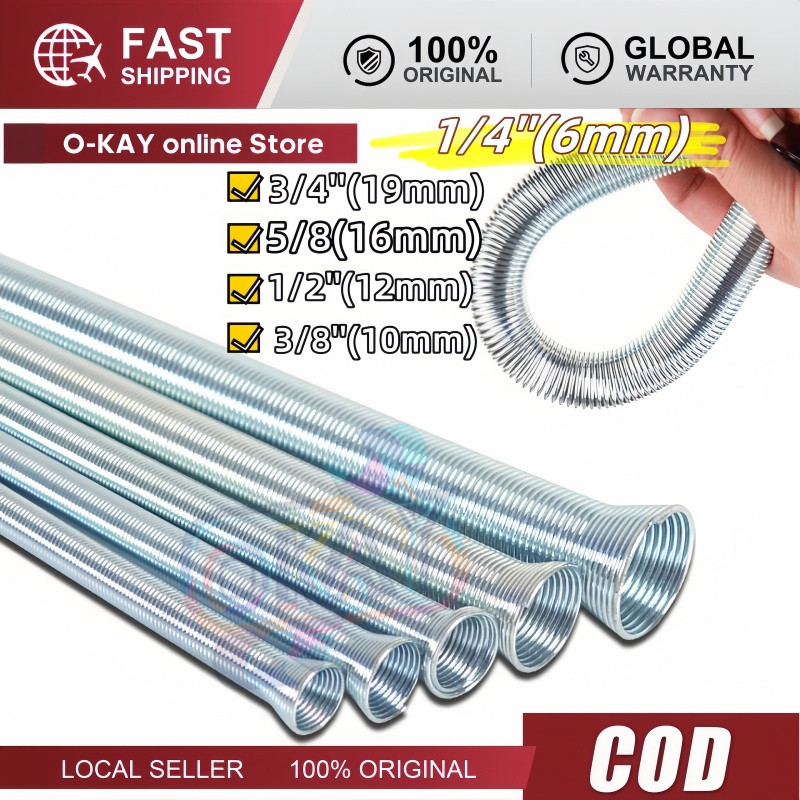 5Pcs Tube Bending Spring Set Steel Spring Bender for Copper Aluminum ...