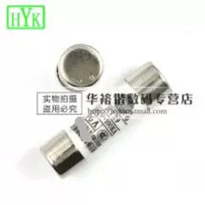 Fuse R015 0.5A 1A 380/500V 10*38 ceramic fuse tube 10x38MM fuse RT18 ...
