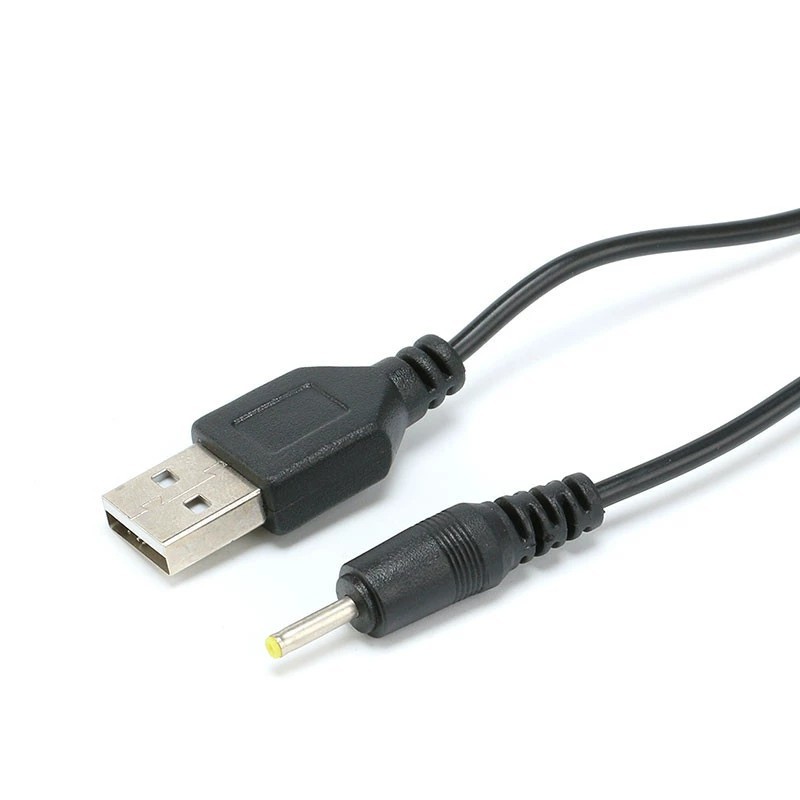 Round-hole charging cable, USB to DC 2.0/2.5/3.5/5.5mm interface ...