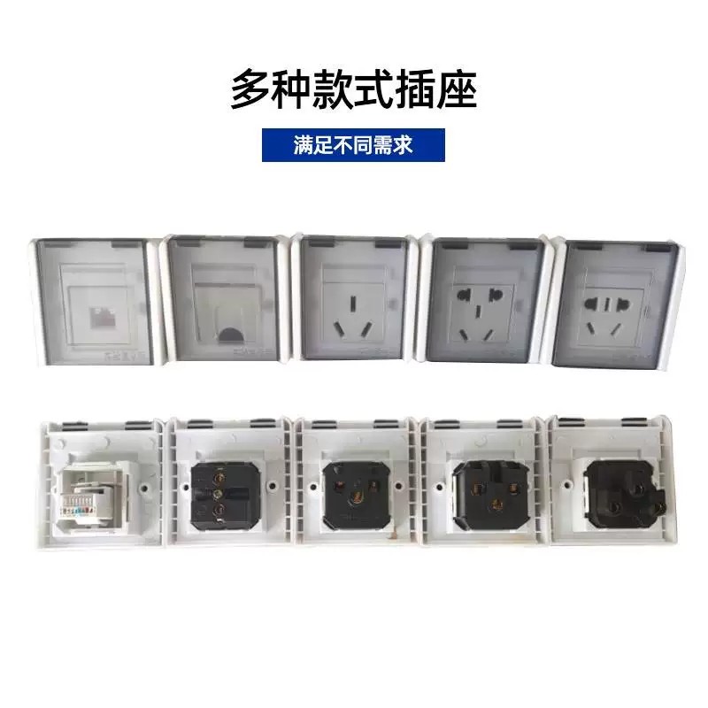 Laboratory socket, transparent waterproof socket, lab bench socket ...