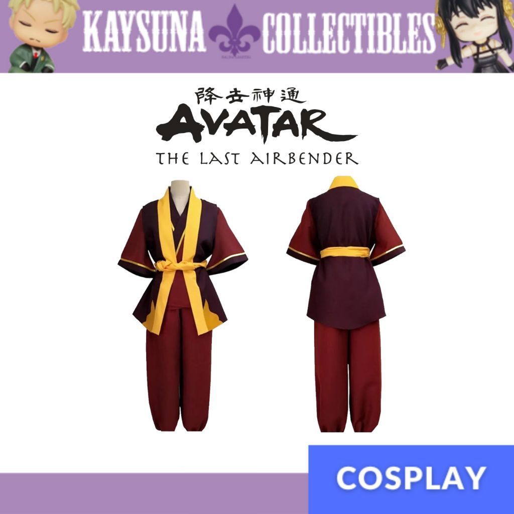 AVATAR THE LAST AIRBENDER ZUKO OUTFIT COSPLAY | Shopee Philippines