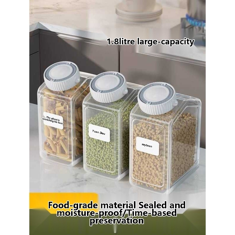 Gain Sealed Moistue-Poof Plastic Kitchen Box Lage Capacity Dy Goods ...