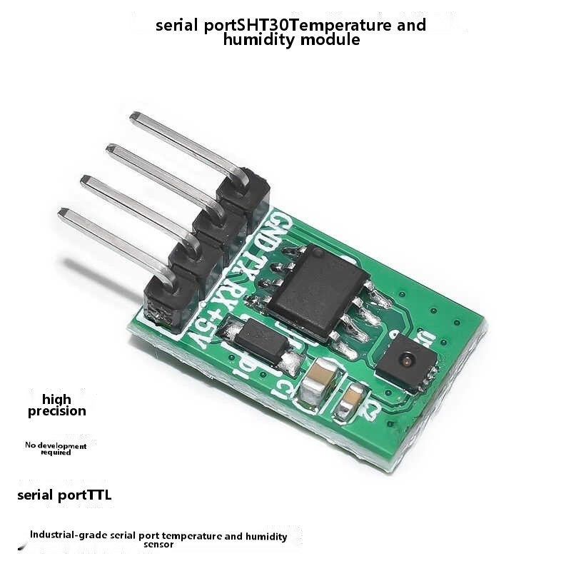 Serial industrial grade SHT30 sensor module, serial port TTL ...