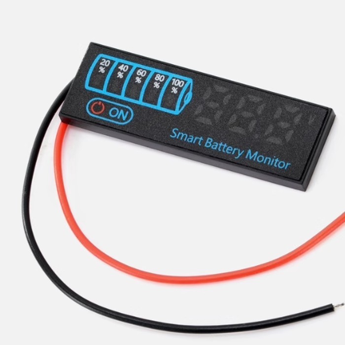 DC7-55V LED indicator voltage and power indicator for acid/lithium ...