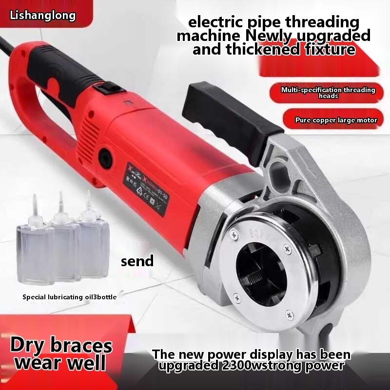 New Electric Portable Lightweight Fully Automatic Threading Galvanized ...