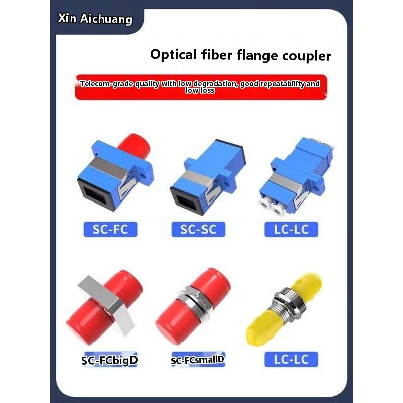 COD/Single SC FC/LC/ST Coupler Telecom Grade Connector Fiber Optic ...