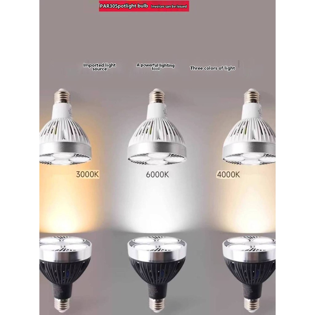 COD LED Spotlight Bulb PAR30 Light for Clothing Store, Mall ...