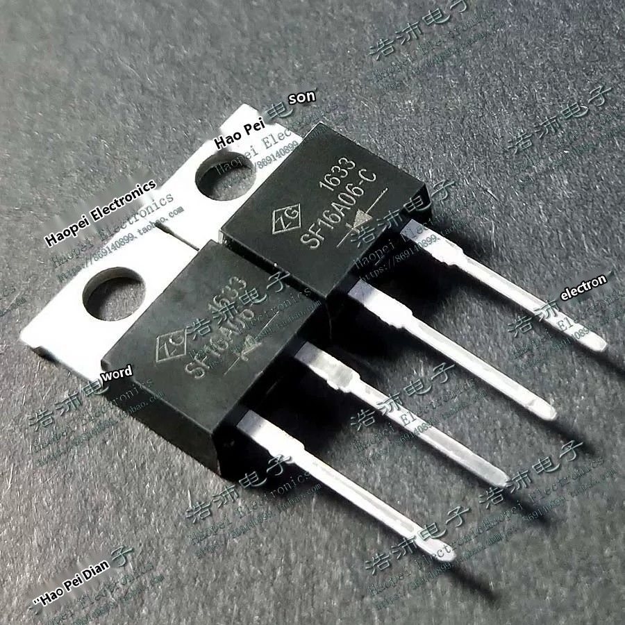 COD/SF16A06-C Fast Recovery Diode, In Stock, 16A/600V, TO220-2 | Shopee ...