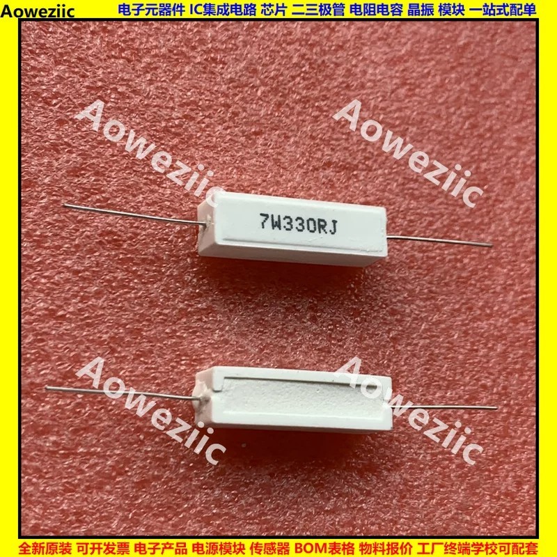 7W330RJ 7W330ΩJ Horizontal Cement Resistor, Ceramic Resistor, 7W330ohm ...